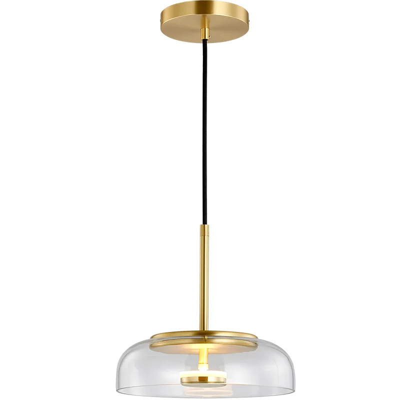 Moderní Osvětlení Závěsná Svítidla LED Svítidla Závěsné svítidlo Jídelna Dekorace Krytý Kuchyňské Skleněné Svítidlo v Minimalistickém Obrázek 3