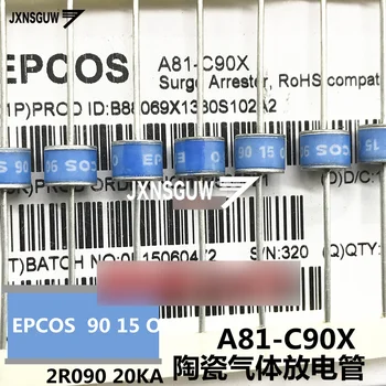 10PCS původní A81-C90 EPCOS 90 15 O bleskojistkou 8X6 modrá 2R 90V původní B88069X1380S102A2 A81C90X a81-c90x