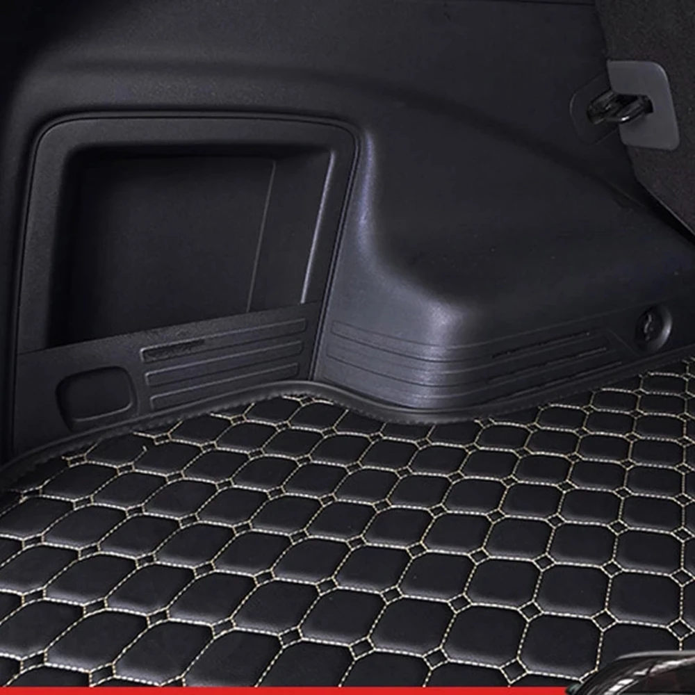 Kufru auta Mat Pro Tesla Model Y Model 3 Model S Vodotěsný Kryt Zadních Nákladových Koberec Pad AUTO Díly Ocas Doplňky do zavazadlového prostoru Obrázek 2