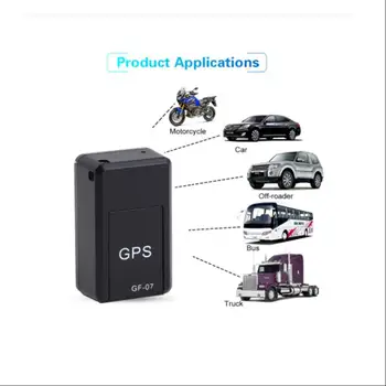 2024 nové Magnetické GF07 GPS Tracker Zařízení GSM Mini Reálném Čase Sledování Lokátor GPS Auto Motocykl Dálkové Ovládání Sledování Monitoru