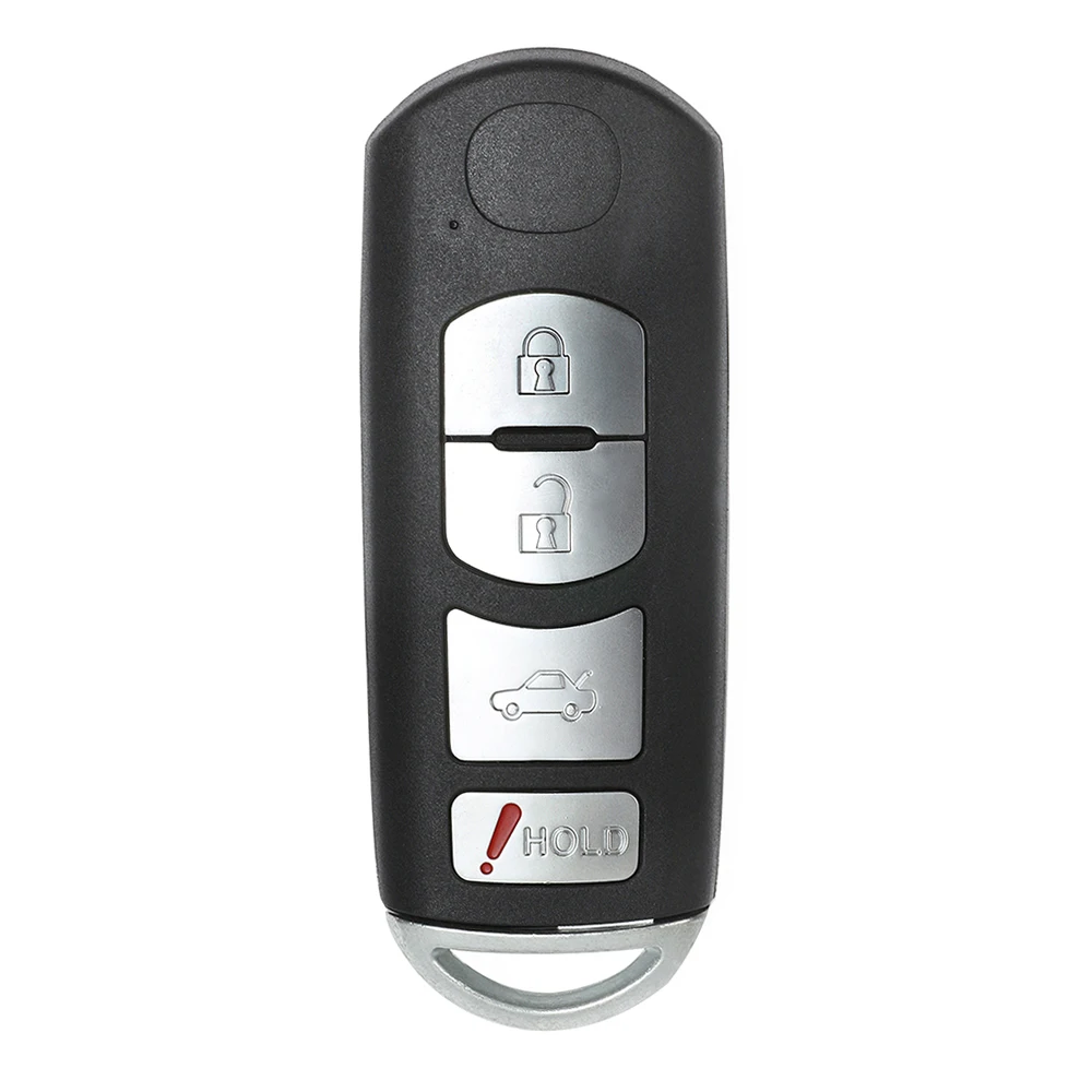 Keyecu Smart Remote Auto Klíče Fob FSK 315MHz 4 Tlačítka 4D63 Čip pro Mazda 6 2009 2010 2011 2012 2013, FCC ID: KR55WK49383 Obrázek 2