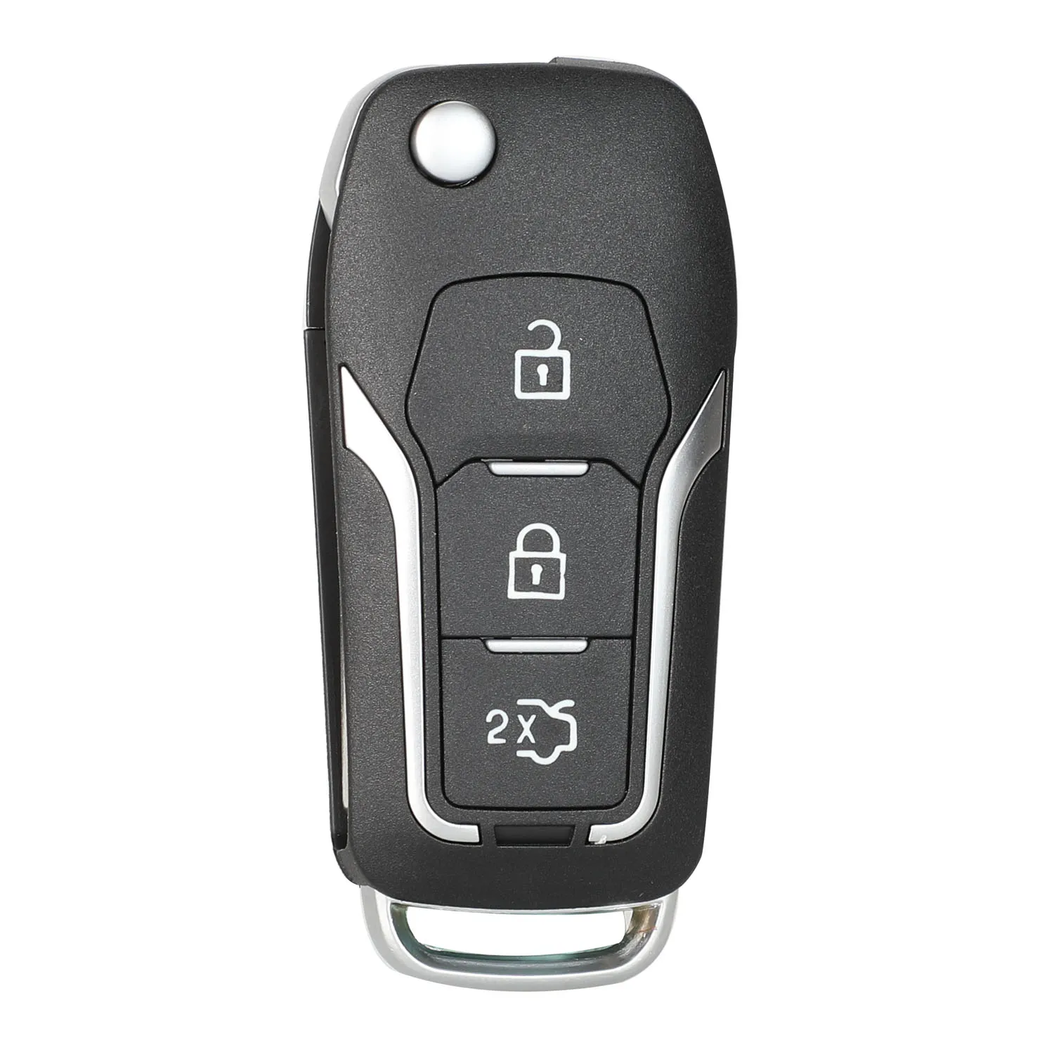 Jingyuqin Upravené Flip Vzdálené Klíče Od Auta Shell Pro Ford Focus 2 3 Mondeo Fiesta Ovládání Key Fob Případě Nahrazení 3 Tlačítka Obrázek 3