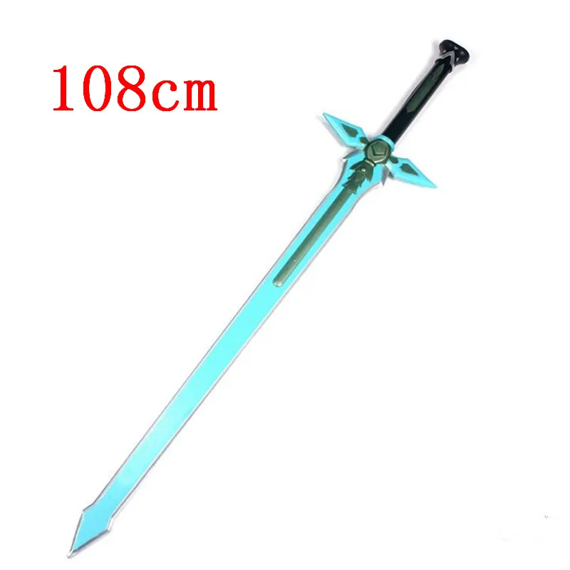 104 Sword Art Online Elucidator Tmavě Repulzorové Meč, Zbraň Cosplay SAO kirito Asuna meč Anime Ninja Nůž PU Zbraň Prop Obrázek 2