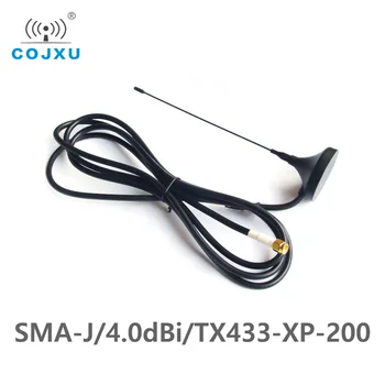 433MHz Sucker Anténa 4.0 dBi Zisk 50 Ohm SMA-J Rozhraní Impedance Méně Než 1,5 SWR COJXU TX433-XP-200 Vysoce Kvalitní