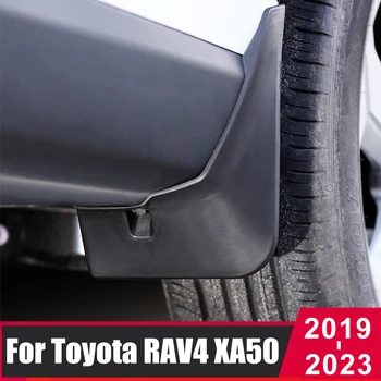 4ks Auto Zástěrky Pro Toyota RAV4 RAV 4 2019- 2021 2022 2023 XA50 Bahno Klapky Splash Stráže Blatník Odolné Blatníky Příslušenství