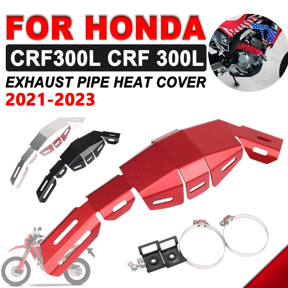 Pro Honda CRF300L CRF 300 L 300 L 2021 2022 Motocykl Příslušenství, Výfukové Potrubí, Kryt Tepelná Ochrana Tepelné Izolace Stráž Obrázek 0