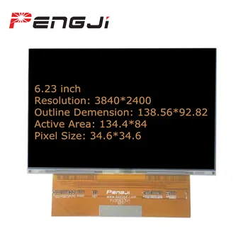 6.23 Palcový 4k Mono LCD Displej s Rozlišením 3840 x 2400 LCD Displej Pro 3D tiskárnu