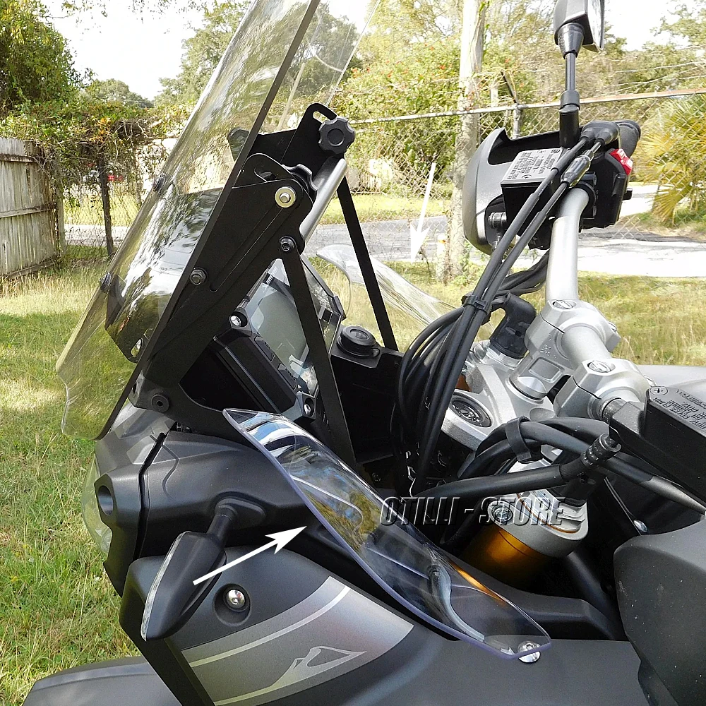 2021 2020 - 2014 Motocykl Handguard Windshied krytka Boční Panely Vítr Deflektor Pro Yamaha XT1200Z Super Tenere XT 1200Z Obrázek 4