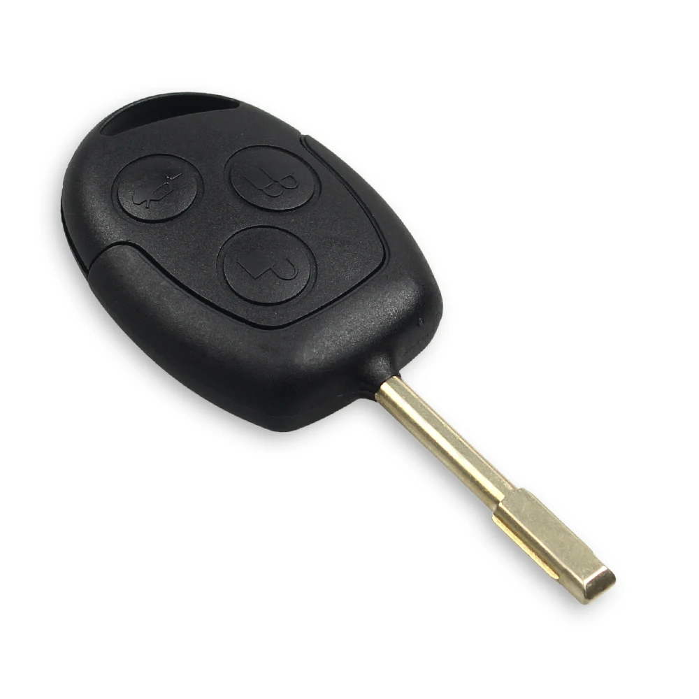 KEYYOU 3 Tlačítka Vzdálené Klíče Fob 433MHz 4 D 60 ID63 Čip Pro Ford Mondeo Focus Fusion, Fiesta, Galaxy Transit HU101 FO21 Plné Auto Klíč Obrázek 2