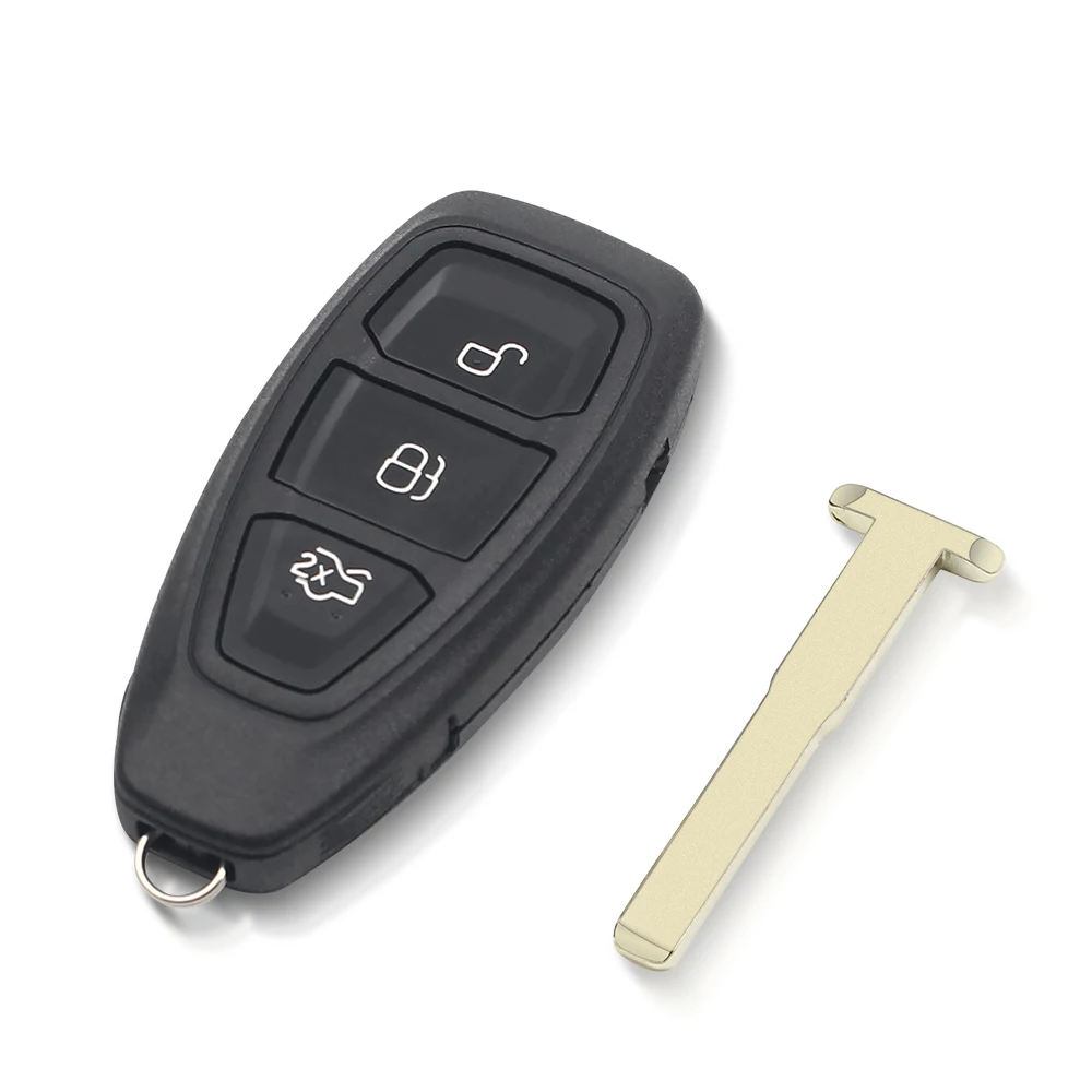 Dandkey Dálkové Ovládání Klíč Pro Ford Focus C-Max Mondeo Kuga Fiesta, B-Max 434/433MHz 4D83 Čip KR55WK48801 3 Tlačítka Auto Klíč Obrázek 1