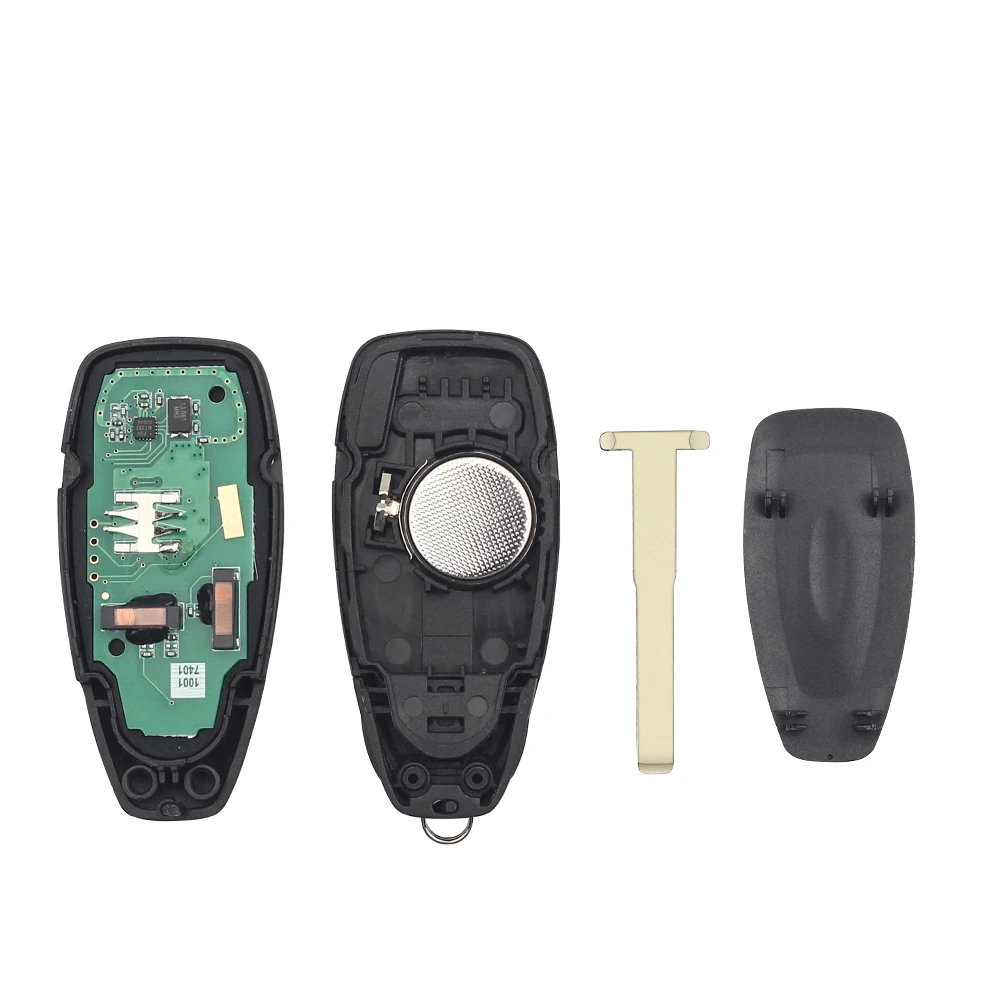 Dandkey Dálkové Ovládání Klíč Pro Ford Focus C-Max Mondeo Kuga Fiesta, B-Max 434/433MHz 4D83 Čip KR55WK48801 3 Tlačítka Auto Klíč Obrázek 4