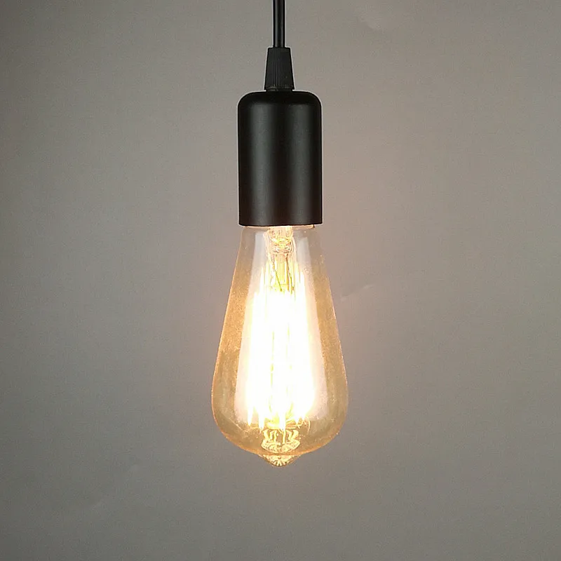 Vintage Jednoduché Přívěsek Světlo Evropě Kov Moderní Lampa Bar Shop Moderní Jídelní Závěsné Dekorace, Osvětlení, Svítidla, LED Žárovky Obrázek 5