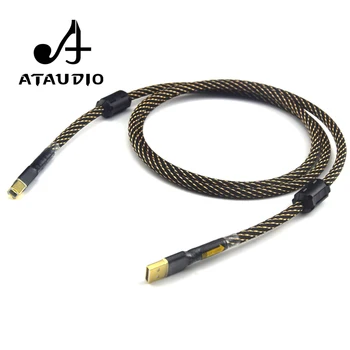 ATAUDIO hi-fi Kabel USB Vysoce Kvalitní Typ A Typ B hi-fi Datový Kabel Pro PŘEVODNÍK