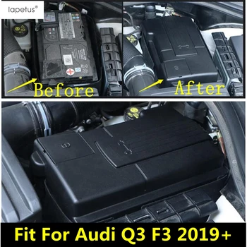 Auto Motor Baterie Anoda Záporná Elektroda Ochranný Kryt Střihu Pro Audi Q3 2019 - 2022 Plastové Interiérové Doplňky