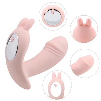 Bezdrátové Dálkové Ovládání Nositelné Vibratiors Pro Ženy, Vibrátor G-spot Klitorisu, Pochvy Stimulátor Vibrační Kalhotky Masér Sex Hračky