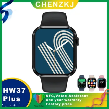 CHENZKJ 2022 IWO Smartwatch Krevní Glukózy Monitor Srdečního tepu, NFC Vodotěsné Inteligentní Hodinky Muži Ženy Sercise 7 pk DT100 W27pro