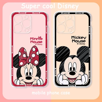 Disney Krásné Mickey Měkké Silikonové Pouzdro pro Xiaomi Redmi Poznámka 11S 11 10 10 9 9 Pro Max 8 7 6 5 10C 9A 9C 8A 7A 6A Čirý Kryt