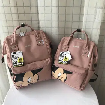 Disney Mickey mouse batoh multi-funkce velká kapacita batoh plenka taška vodotěsné muži ženy taška přes rameno Cestovní taška