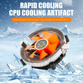 Dlouhá Životnost Super Tichý Počítač PC CPU Chladič Ventilátor Chlazení Chladič pro Intel LGA775 1155, AMD AM2 AM3 754