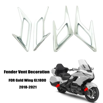 Goldwing 1800 Chrom Přední A Zadní Blatník Vent Dekorace Lišty Pro Honda Goldwing GL1800 GL 1800 2018 2019 2020 2021 Motocykl
