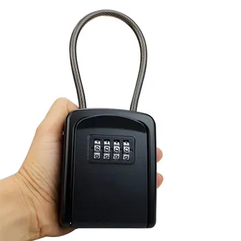 Heslo, Klíč, Box, Outdoor Klíč Safe Lock Box Dekorace Key Code Box Key Storage Lock Box Nástěnný Heslo Pole