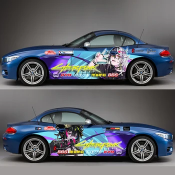 Japonské Anime Itasha Graffiti Auto Nálepka Cartoon Auto Dveře Drift Závodní Obtisk Ralliart Rally Samolepky Na Auto CNS1617