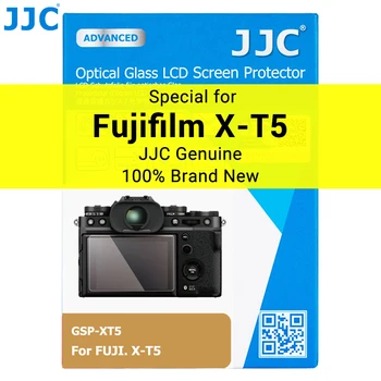 JJC Fuji XT5 Screen Protector Tvrzené Sklo pro Fujifilm X-T5 Příslušenství Fotoaparátu 2.5 D Kulatý Hrany LCD Obrazovky Kryt Anti-nic není