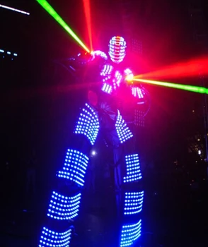 LED Kostým /LED Oblečení/Light obleky/DAVID VEDL Robot vyhovuje/Slavnostní Večírek Světelný Zářící Vyhovuje Fázi Výkonu Oblečení
