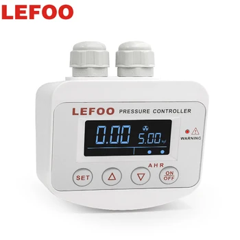 LEFOO Digitální Tlakový Spínač Negativní Regulátor Tlaku Plynu Tlak Kapaliny Spínač s LCD Digitální Displej