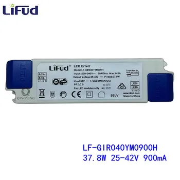 Lifud LED Driver 23-38W 900mA DC 25-42V 220-240 LF-GIR040YM0900H Transformátor LED Driver Panel pro Třídu II LED Svítidlo Lif