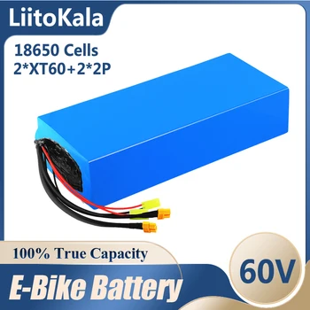 LiitoKala 60V Ebike Baterie 20Ah 30Ah 40Ah 50 ah Lithium-iontová Baterie Elektrické Kolo Baterie 60V 1800W Elektrický Skútr Baterie