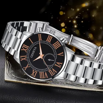 Luxusní Design Pánské Business Casual Legované Oceli Band Hodinky chytré hodinky montre homme relogio masculino hodinky chameri