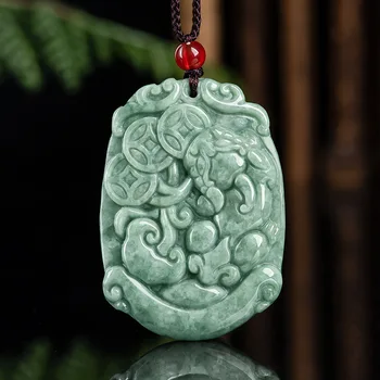 Mai Chuang/Jade led druhů Pixiu Štěstí, štěstí Náhrdelník s Přívěskem Módní Osobnost Šperky Příslušenství MenWomen Pár Dárek