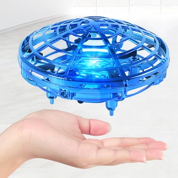Mini UFO RC drone Infraed Ruku Snímání Indukce Vrtulník Model Elektrické Přenosné Kvadrokoptéra flayaball drohne Hračky pro děti