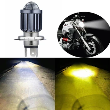 Motocyklové Led Reflektor Žárovka 12-80V Vysoce svítivé Bodové Světlo Reflektor Žárovky Elektrické Auto Mlha Jízdy Lampa Skútr Osvětlení