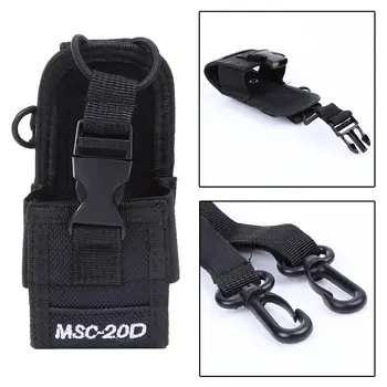 MSC-20D Walkie talkie Bag Pouzdro Držák pro Kenwood BaoFeng UV-5R BF-888S Přizpůsobit různé modely walkie-talkie Nylon Materiál