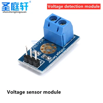 Napěťový Senzor pro Arduino Senzor Napětí Detektoru Senzor Modul pro Raspberry Pi. Robot DC 0-25V Napětí Modulu Snímače 2ks