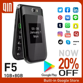 Nejlepší Telefon na Google Play k Dispozici Nový Model Android Flip Smartphone Podporuje 3+32GB Doprava Zdarma
