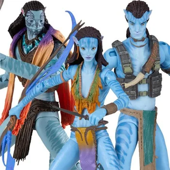 Nový Avatar Akční Figurky Collectionthe Způsob Water2 Kolekce Model Jake Sully Neytiri Plukovník Miles Quaritch Akční Figurky