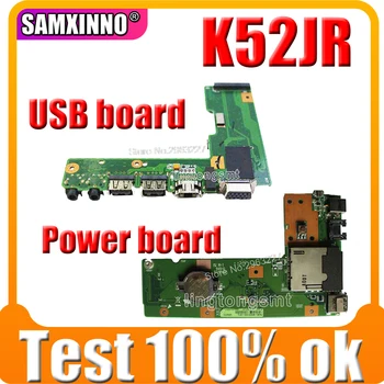 Pro ASUS K52 X52J A52J K52J K52JR K52JT K52JB K52JU K52JE K52D X52D A52D K52DY K52DE K52DR Audio USB IO board DC Napájecí deska