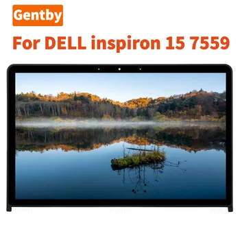 Pro Dell Inspiron 15 7559 Notebook 15.6 Palcový 4K UHD 3840*2160 40 Pinů LP156UD2 SPA1 Dotykový LCD Displej Montáž+Rámeček