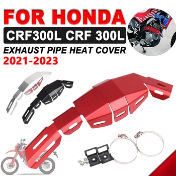 Pro Honda CRF300L CRF 300 L 300 L 2021 2022 Motocykl Příslušenství, Výfukové Potrubí, Kryt Tepelná Ochrana Tepelné Izolace Stráž