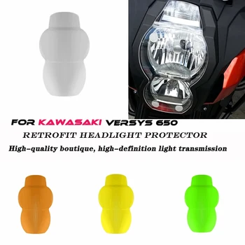 Pro KAWASAKI Versys 650 2010-2014 Motocykl Světlometů Ochranný Kryt Obrazovky Objektiv Akrylový Ochranný Kryt Stínidlo