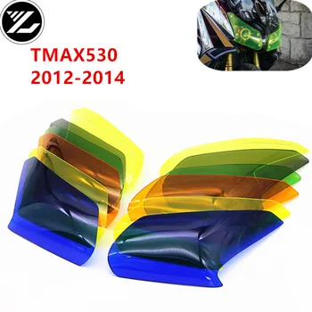 Pro YAMAHA T-MAX 530 TAMX530 2012 2013 2014 Motocykl světlometů ochranný kryt světlometů obrazovky objektivu ochranný kryt