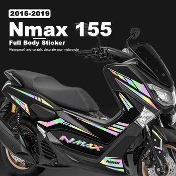 Samolepky N-MAX Motocykl Obtisky Vodotěsné celé Tělo Dekorace Pro Yamaha Nmax 155 Nmax155 2015-2019 2017 2018 Příslušenství