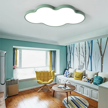 Severské moderní ložnice obývací pokoj LED stropní svítidlo dětský pokoj mrak ve tvaru lampy studie jídelna, chodba, vnitřní osvětlení