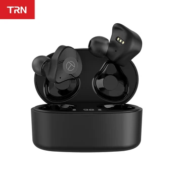 TRN T300 Nový TWS 2BA+1DD 5.2 Bluetooth Sluchátka Pravda, bezdrátové Dvojité Sluchátka In-Ear hi-fi Sluchátka QCC3046 Čip /AAC