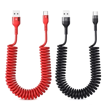 USB C Kabel Telefonní Nabíjecí Kabel Protažení Kabelu Příslušenství 39XC