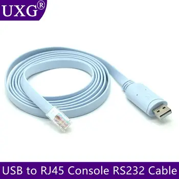 USB na RJ45 Console Kabel RS232 Sériový Adaptér pro Cisco Router 1,5 m USB RJ 45 8P8C Converter USB Kabel Konzole