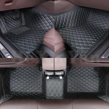 Vlastní Auto Podlahové Rohože pro Audi A6 C8 Sedan, sportback Allroad Avant 2019 2020 2021 2022 auto koberec Koberec Lávka příslušenství
